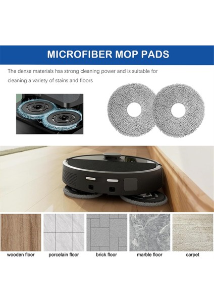 Irobot Roomba Plus 505 COMBO/405 Combo Elektrikli Süpürge Aksesuarları Için 14 Adet Yan Fırçalı Paspas Pedi Toz Torbası (Yurt Dışından) fiyatları