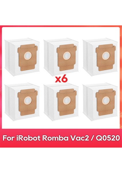 Irobot Roomba 2 Essential / Q0520 / Y051240 / 105 Vac / 105 Combo / Plus 405 Combo / Plus 505 Combo Parçası Için Toz Torbası (Yurt Dışından)