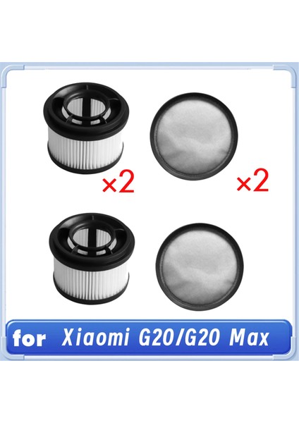 Xiaomi G20/G20 Max Süpürge Aksesuarları Filtre ve Filtre Elemanı Yedek Parçaları (Yurt Dışından) fiyatları