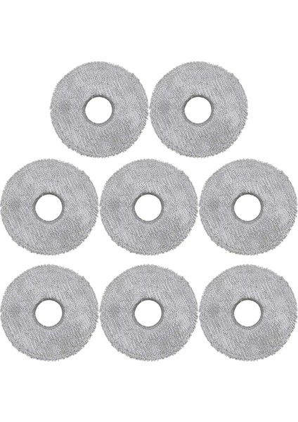 Jonr P20 Pro/t5 Pro Robot Süpürge Aksesuarları Yedekleri Için 8 Adet Mikrofiber Paspas Bezi Paspas Bezleri (Yurt Dışından)