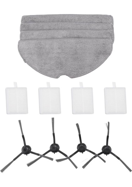 Eve cc SDJ12RM Için Yedek Yedek Parça Yan Fırça Hepa Filtre Paspas Bezi (Yurt Dışından)