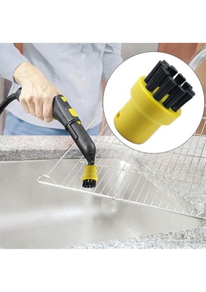 Karcher Sc1 Sc2 Sc3 Sc4 Sc5 El Buharlı Temizleyici Için Yedek Küçük Yuvarlak Fırçalar (Yurt Dışından) modelleri