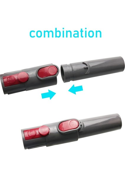 Dyson V7 V8 V10 V11 V15 V6 Dc Serisi Yedek Aksesuarlar Için Esnek Uzatma Hortumu Evrensel Adaptör Kiti (Yurt Dışından) fiyatları