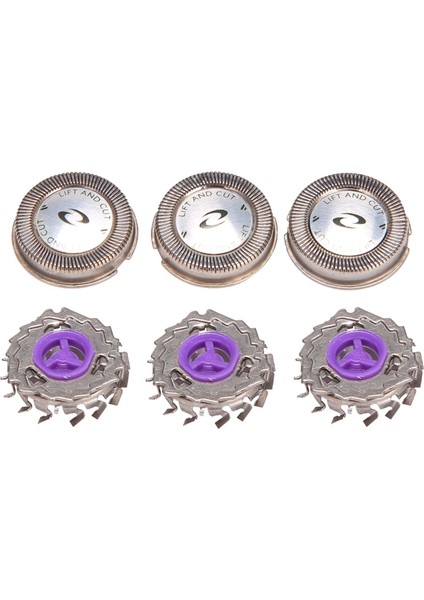 3 Adet/grup Yeni Yedek Tıraş Makinesi Kafası Hq Serisi Hq3 Hq4 HQ56 HQ55 HQ300 Hq6 HQ916 (Yurt Dışından)