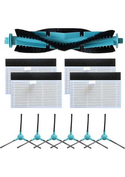 Ultenic T10 Lite Robot Süpürge Ana Yan Fırça Hepa Filtreleri Yedek Parça Kiti (Yurt Dışından)