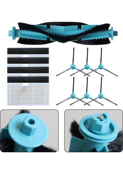 Ultenic T10 Lite Robot Süpürge Ana Yan Fırça Hepa Filtreleri Yedek Parça Kiti (Yurt Dışından) fırsatları