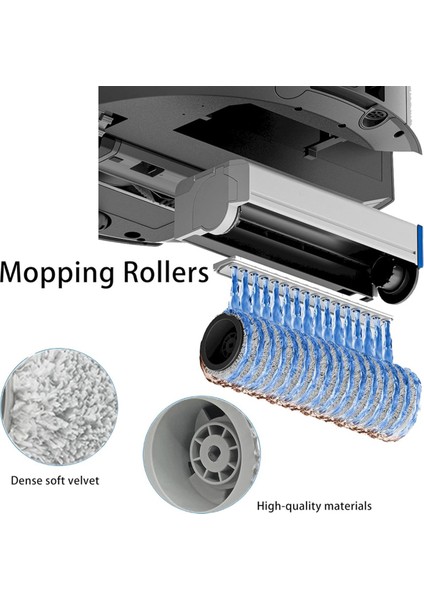 Ecovacs Deebot X9 Pro Omni / X9 Pro Elektrikli Süpürge Yedek Parçaları Için Yedek Aksesuar Kiti (Yurt Dışından) fiyatları