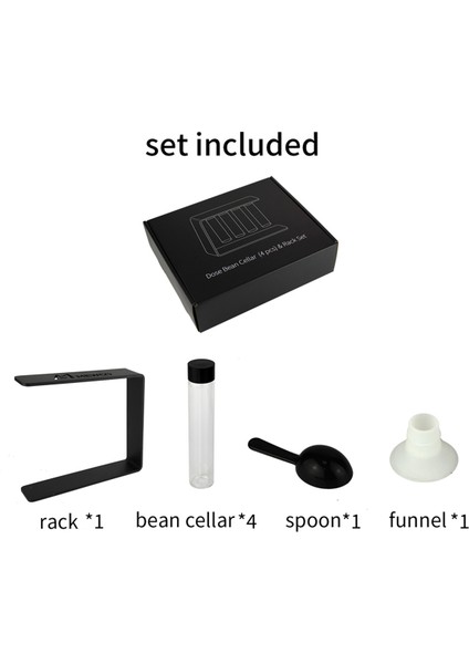 Manyetik Kahve Çekirdeği Paketleme Şişesi Test Tüpü Cam Vitrin Depolama ve Muhafaza Kahve Aletleri Mühürlü Kavanoz (Yurt Dışından) fırsatları