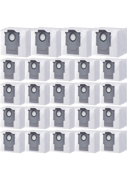 Roborock Q5 Q5+ Q7 Q7+ Q7 Max Q7 Max+ Q8 Max+ S7 Maxv Ultra S8+ S8 Pro Ultra Robot Süpürge Parçaları Için Toz Torbaları (Yurt Dışından)