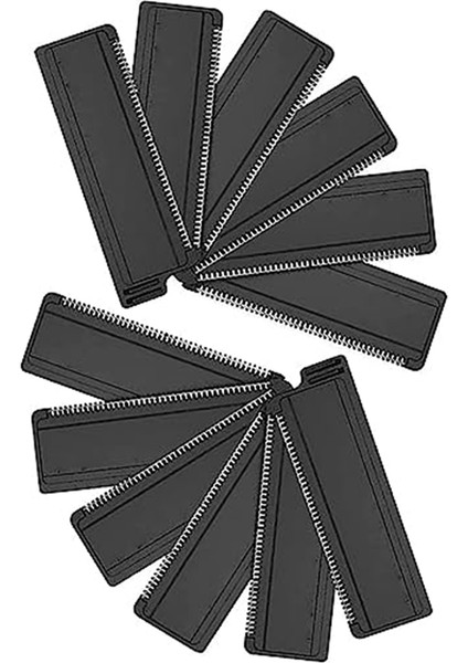 12PCS Yedek Bıçaklar Arka Saç ve Vücut Tıraş Makinesi Sırt ve Vücut Tıraşı Için Yedek Kartuşlar Dolum (Yurt Dışından)