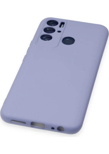 Tecno Pova Neo Kılıf Nano Içi Kadife Silikon - LILA-(5796) modelleri