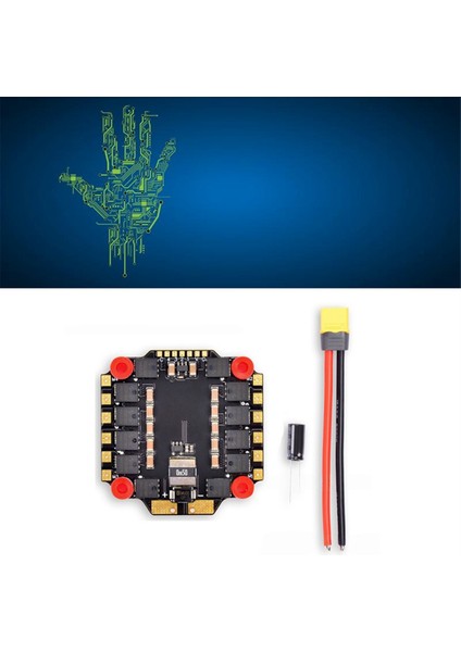 60A 4in1 Blheli-S Esc Desteği DSHOT150/300/600 Pwm Oneshot Protokolü 30.5X30.5MM Rc Fpv Drone Quadcopter Parçaları Için (Yurt Dışından) fırsatları