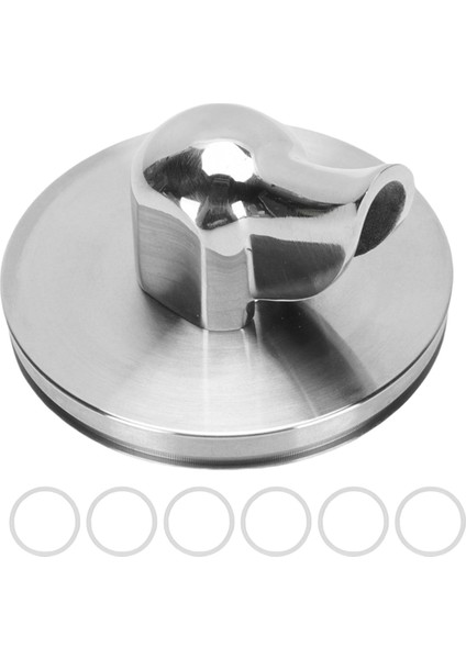 Portafilter Musluğu, Sızdırmazlık Halkalı Kahve Makineleri Için 54 mm Tekli Dipsiz Musluk, Dipsiz Portafilter Için Musluk (Yurt Dışından)