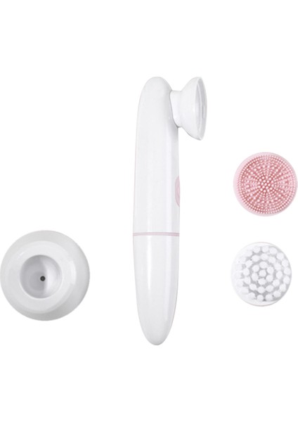 Elektrikli Silikon Temizleme Fırçası Cilt Bakımı Soyma Siyah Nokta Temizleme Gözenek Temizleyici Yüz Masaj Cihazı (Yurt Dışından)