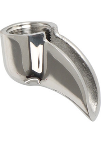 Yarı Otomatik Kahve Makinesi Kolu Yönlendirici Nozul Paslanmaz Çelik Tahliye Nozulu Yönlendirme Nozulu 58MM, Tek (Yurt Dışından)