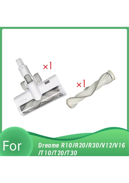 Dreame R10/R20/R30/V12/V16/T10/T20/T3 Elektrikli Zemin Fırçası Başlığı Sert Ahşap Zemin Halıları Için Vakum Aparatı (Yurt Dışından)