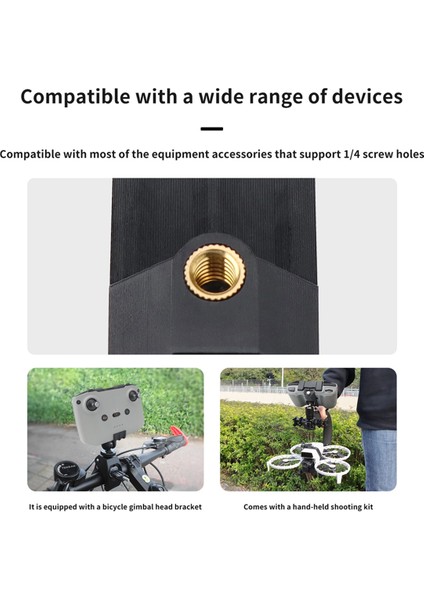Djı FLIP/AIR3S/NEO Drone Aksesuarları Için Rc N3/n2 Uzaktan Kumanda Için 1/4 Inç Adaptör Braketi (Yurt Dışından) indirimleri