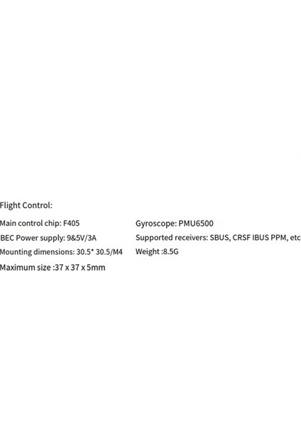 F405 V3 Uçuş Kontrolörü PMU6500 Jiroskop Desteği Sbus Crsfıbus Ppm 30.5X30.5MM Rc Fpv Drone Quadcopter Parçaları Için (Yurt Dışından) modelleri