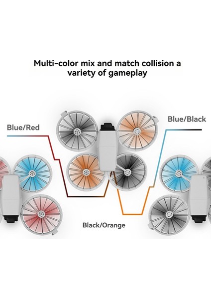 Djı Flıp Çıkarılabilir Iha Pervane Kanat Yedek Parçaları Iha Pervane Kanat Seti Iha Aksesuarları Mavi (Yurt Dışından) fırsatları