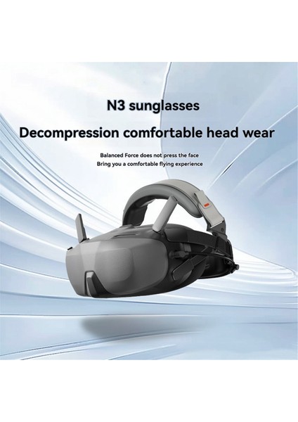 Djı Neo Goggles N3 Yardımcı Kafa Bandı Yüz Hafifletici Yük Sabit Kayış Iha Uçan Gözlük Aksesuarları (Yurt Dışından) modelleri