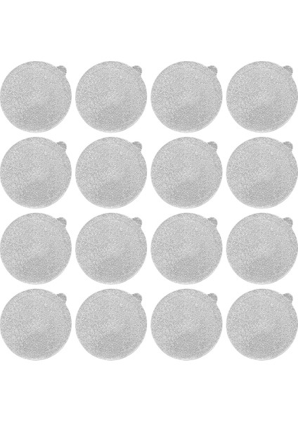 100 Adet Yapışkanlı Alüminyum Folyo Kapakları Mühürler Çıkartmalar Dolum Için Tek Kullanımlık Boş Kahve Pod Yeniden Kullanılabilir Kapak 37 mm (Yurt Dışından)