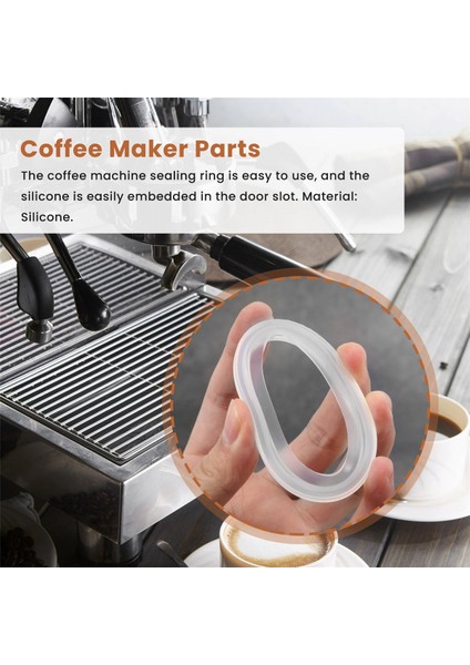 Silikon Demleme Kafası Contası Conta Halkası Espresso Kahve Makinesi Için Evrensel Profesyonel Aksesuar Parçası Demleme Kafası Contası Espresso (Yurt Dışından) fırsatları