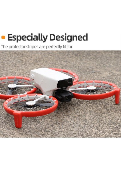 Sunnylıfe Djı Flip Paddle Koruyucu Çarpışma Önleyici Drone Güçlendirici Standı Pervane Kanat Koruma Halkası Aksesuarları Turuncu (Yurt Dışından) indirimleri