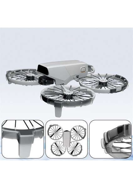 Djı Flip Koruyucu Tampon Halkaları Hızlı Çıkarma Düşme Önleyici Kapak Djı Flip Çarpışma Önleyici Aksesuarlar Gri (Yurt Dışından) fırsatları