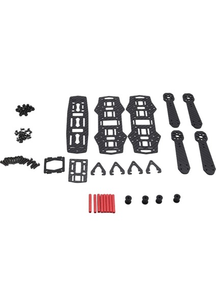 QAV250 Dört Eksenli Karbon Fiber Raf Çerçeve Seyahat Makinesi Fpv Model Raf Havacılık Ünitesi Uzun Menzilli Fpv Drone Rafı (Yurt Dışından) fiyatları