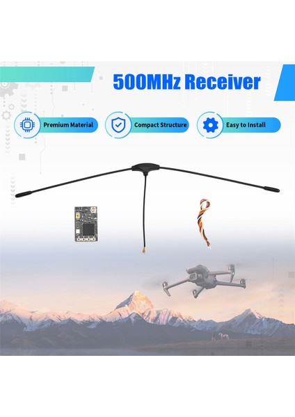 500MHZ Tek Anten Alıcısı 500.5MHZ-524.9MHZ Uzaktan Kumandalı Yarış Drone'ları Için Drone Vericisi (Yurt Dışından) fırsatları