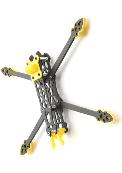 Mark4 7 Inç 295MM Quadcopter Çerçeve Kiti 5mm Kol, Sarı Baskılı 7 Inç Fpv Serbest Stil ve Rc Yarış Drone'u Için (Yurt Dışından) modelleri