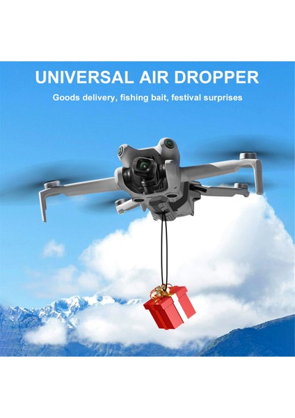 Flıp/aır 3s/mavic 3 Pro Için Drone Airdrop Sistemi Balıkçılık Yemi Evlilik Yüzüğü Hediye Airdropper (Yurt Dışından)