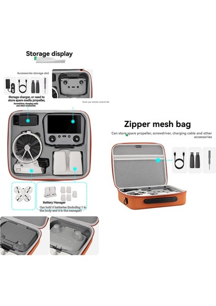 Sunnylife Taşınabilir Depolama Seyahat Çantası Djı Flip Taşıma Çantası Drone Koruma Aksesuarları B (Yurt Dışından) fiyatları