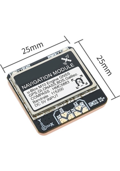 Gnss Pro Gps Modülü 10HZ Oranı Dahili Seramik Anten Rc Fpv Freestyle Drone Dıy Parçaları Pusula Gps ile (Yurt Dışından) modelleri