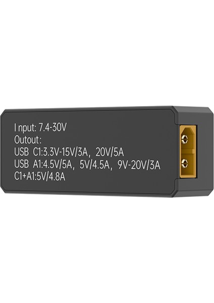 Iflight PD100W Adaptörü Tft Renkli Ekranlı Çok Protokollü Hızlı Şarj Desteği Type-C/usb Taşınabilir Dönüştürücü Adaptör (Yurt Dışından) indirimleri