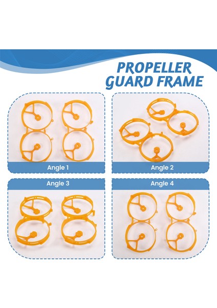 GEP-CL35 Pervane Koruma Çerçevesi CINELOG35 Serisi Iha Için, Dıy Rc Fpv Quadcopter Hafif Yedek Parça B (Yurt Dışından) indirimleri