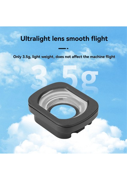 Djı Flıp Uzantısı Için Geniş Açı Lens Filtresi Görünüm Geniş Açı Filtre Sahne Lensi Gimbal Sapı Kamera Aksesuarı (Yurt Dışından)