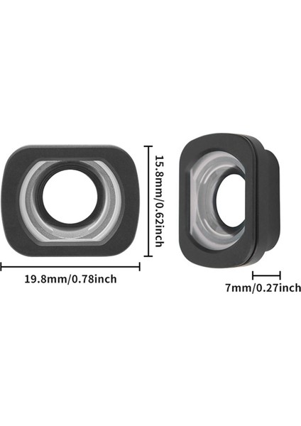 Djı Flıp Uzantısı Için Geniş Açı Lens Filtresi Görünüm Geniş Açı Filtre Sahne Lensi Gimbal Sapı Kamera Aksesuarı (Yurt Dışından) modelleri