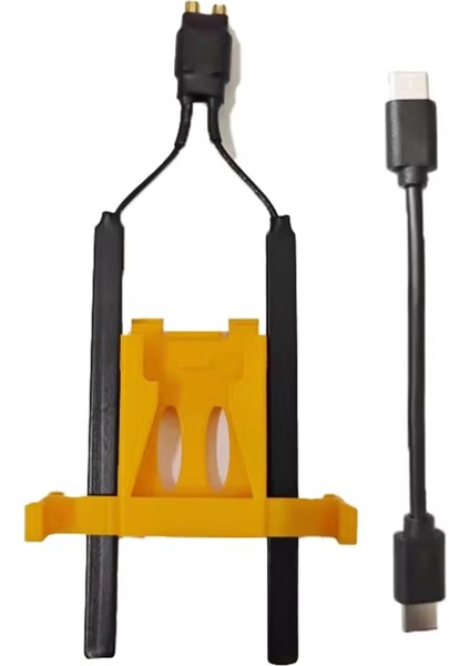 Djı Cellular 4g Modülü Için Sabit Braket Djı Mini 3pro Drone Turuncu Için Veri Kablosu Antenli Sabit Klipsli Iniş Takımı (Yurt Dışından)