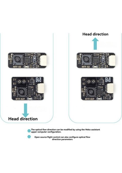 Micoair Optik Akış ve Aralık Sensörü MTF-02P 6m Aralıklı Micolink/ardupilot/px4/ınav ile Uyumlu (Yurt Dışından) modelleri