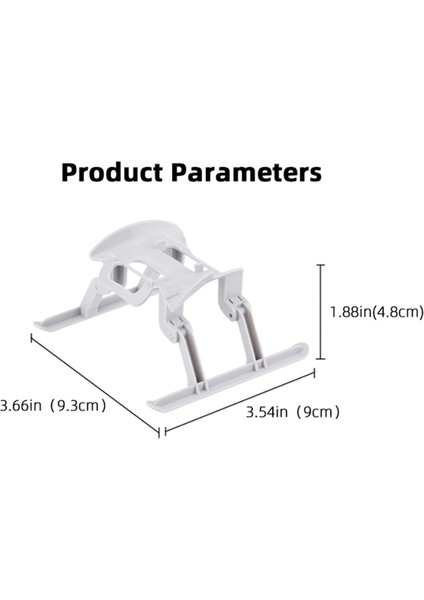 Djı Flip Yükseltilmiş Tripod, Drone Iniş Takımı, Genişletilmiş Kızak Braketi Destek Sabitleme Klipsi Aksesuarları (Yurt Dışından) indirimleri