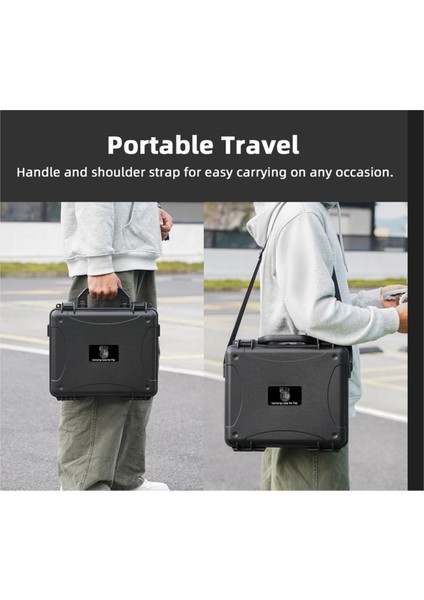 Djı Flip Sert Taşıma Çantası Saklama Kutusu Su Geçirmez Omuz Çantası Patlamaya Dayanıklı Kılıf Sert Kabuklu Kılıf Için Brdrc (Yurt Dışından) indirimleri