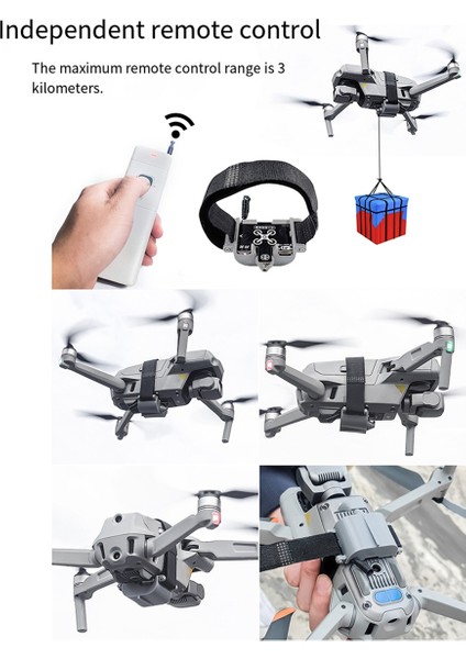 Evrensel Iha Hava Indirme Sistemi, Serbest Bırakma Cihazı, Yük Klipsi, Hava Indirme, Balık Yemi Teslim Cihazı, Iha Aksesuarları (Yurt Dışından) indirimleri