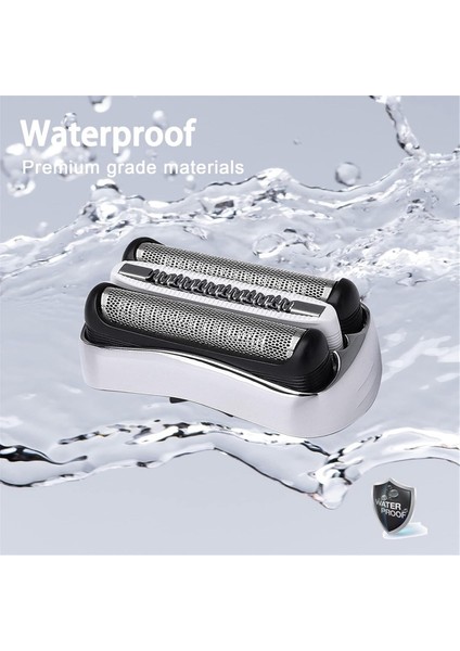 Braun Series 3 Elektrikli Tıraş Makineleri 3040S 300S 310S 3080S Folyo ve Kesici Parçalar Için 32S S3 Islak ve Kuru Yedek Başlıklar (Yurt Dışından) fırsatları