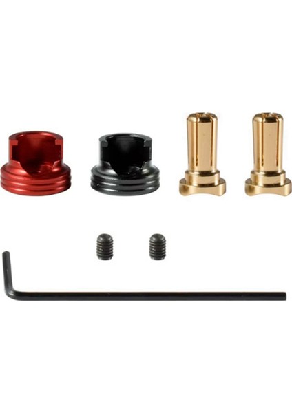 Kaynaksız Sert Kabuk Metal Isı Emici 5mm Muz Fişleri Seti Rc Lipo Pil Rc Drone Uçak Model Araba Aletleri 5mm (Yurt Dışından)