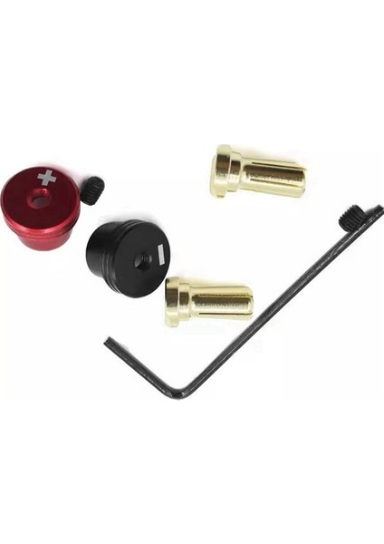 Kaynaksız Sert Kabuk Metal Isı Emici 5mm Muz Fişleri Seti Rc Lipo Pil Rc Drone Uçak Model Araba Aletleri 5mm (Yurt Dışından) fiyatları
