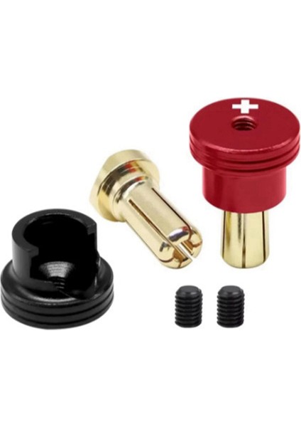 Kaynaksız Sert Kabuk Metal Isı Emici 5mm Muz Fişleri Seti Rc Lipo Pil Rc Drone Uçak Model Araba Aletleri 5mm (Yurt Dışından) fırsatları