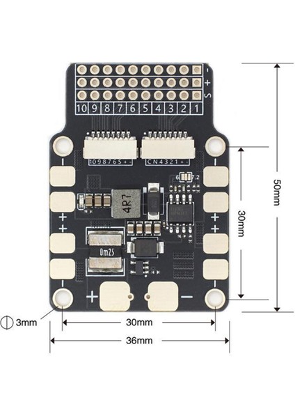 Micoair Planeıo Uçuş Kontrolörleri Kartı Için Sabit Kanatlı Uçaklar Için Micro-Air 405 743 Kontrolörleri Io Taban Plakası Esc (Yurt Dışından) modelleri