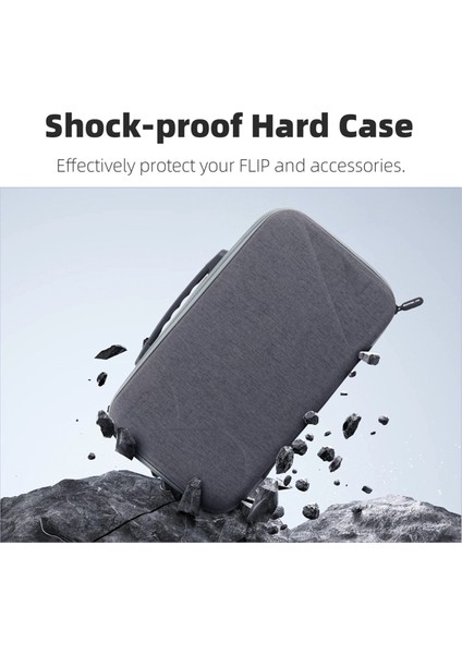 Djı Flip Saklama Çantası Rc-N3/rc Uzaktan Kumanda Üçlü Pil Taşıma Çantası Taşınabilir Taşıma Kutusu (Yurt Dışından)