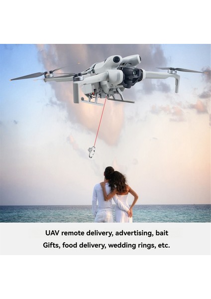 Djı Mini 4 Pro Drone Için USB Şarjlı Airdrop Sistemi - Balık Tutma, Hediyeler, Halka Kurtarma ve Teslimat Için Havadan Bırakma Cihazı (Yurt Dışından) indirimleri